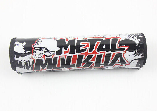 Universal 7/8 Handle Bar Round Pad Pit Dirt Bike Motorcross ATV Scooter Metal