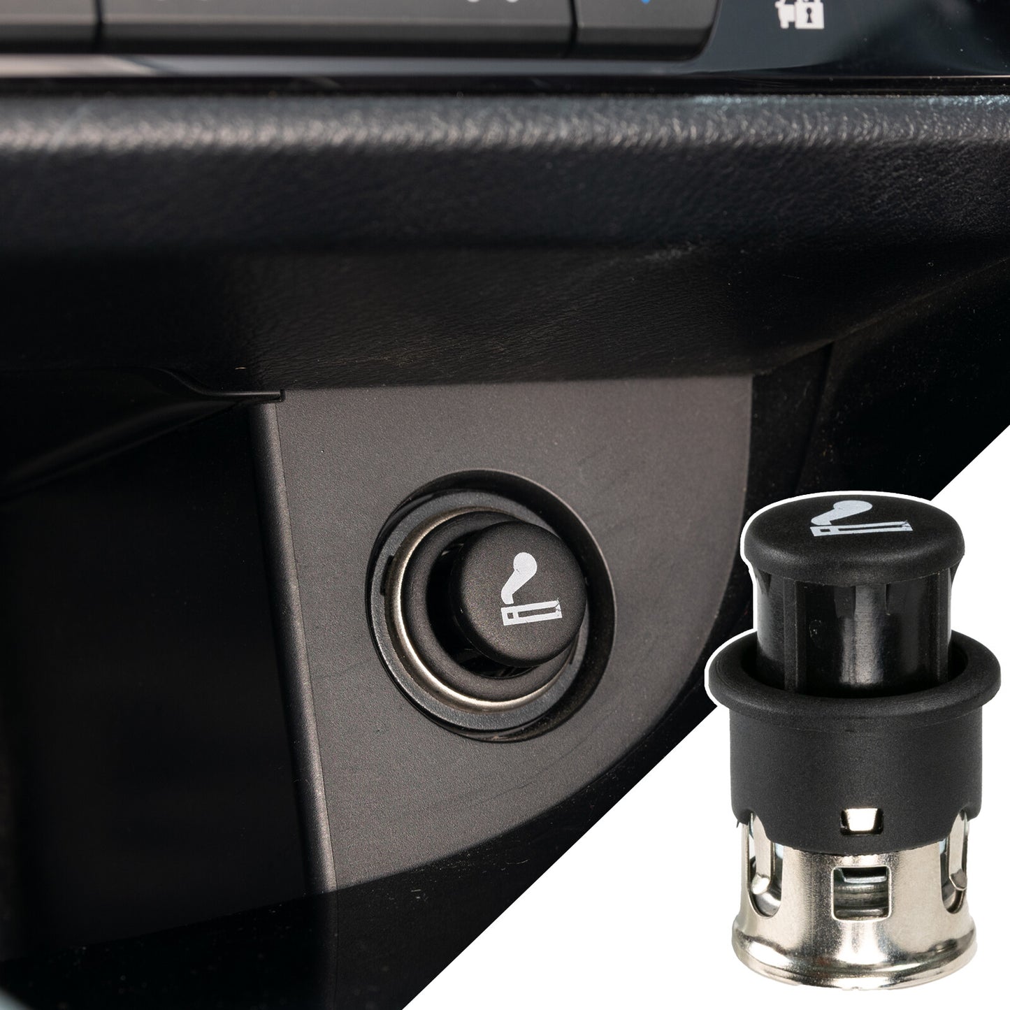 Cigarette Lighter Front Plug for AUDI A1 A3 for A4 A6 A3 A5 A7/Q3 for Q5 Q7 for VW 1JD919307