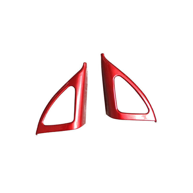 for Kia K3 Forte 2019-21 Red A Pillar Post Speaker Front Triangle Cover Trim 2X
