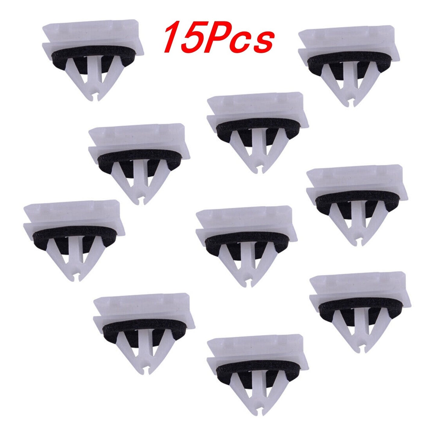 15pcs Rocker Moulding Clips With Sealer 15127746 Fit For GM for Buick for Chevrolet for GMC