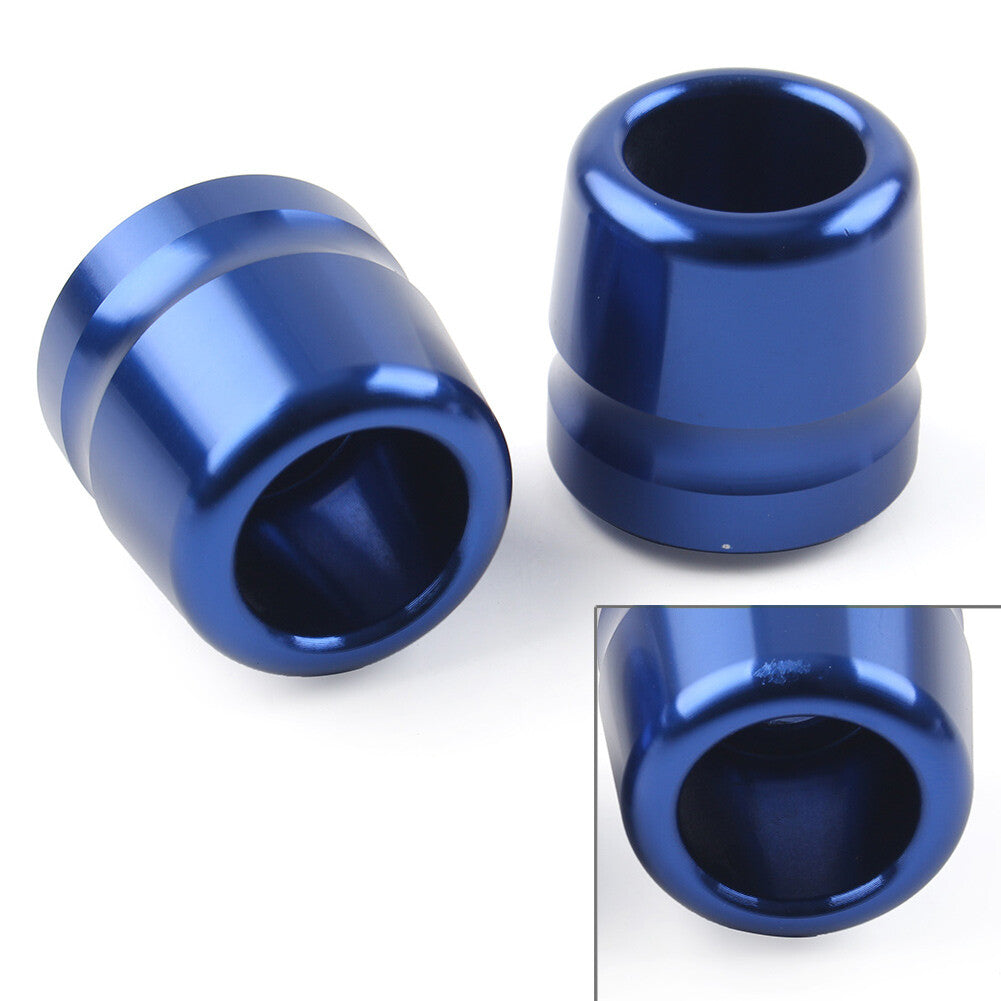 2¢ª CNC-Lenkergriffe Lenkerendschieberkappe f¨¹r for BMW S1000RR HP4 S1000R F800R Blau