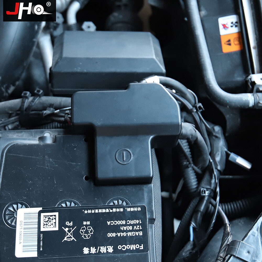 Plastic Black Battery Negative Protection Cover Trim for Ford F150 LTD/