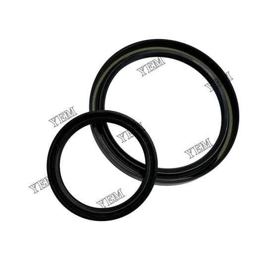 D6D crankshaft oil seals are suitable for Volvo diesel engine parts. D6D front and rear oil seals are also available.