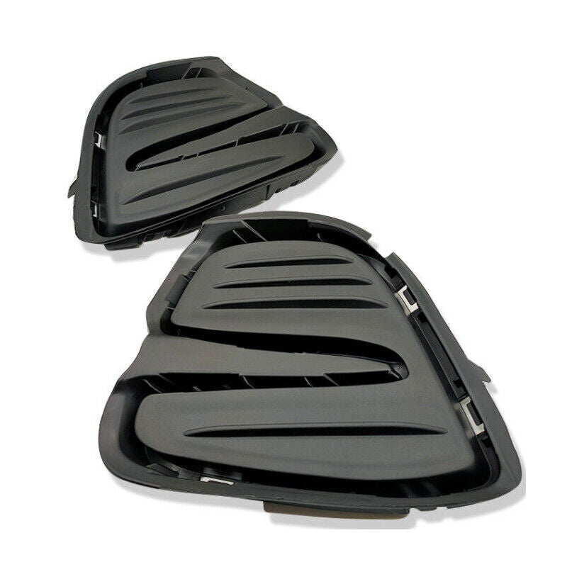 Pair Fog Lamp Covers Front Bumper Decorative Grille for Chevrolet Covotz 2016-19