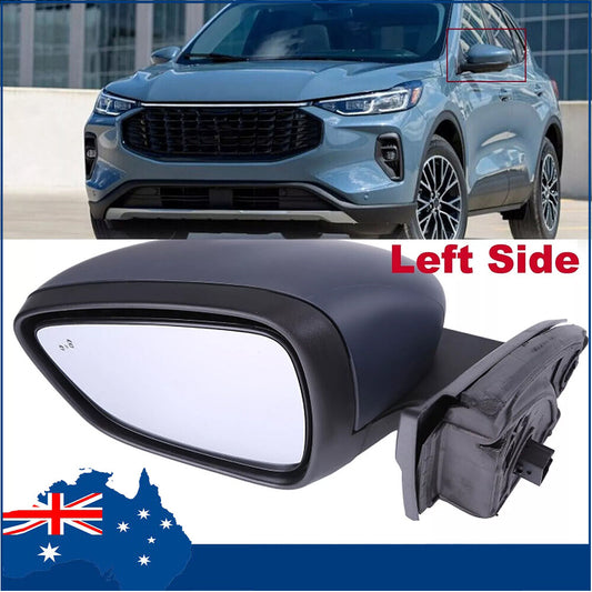 1x Left Side Mirror With Blind Spot Heat LJ6Z-17683-DA For 2020-2023 for Ford Escape