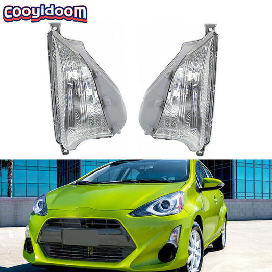 Applicable to 2015-16 for Toyota Prius C front bumper corner lights and turn signals (LHRH).