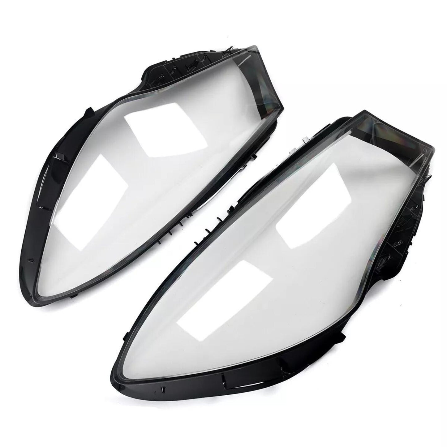 2x Front Headlight Lens Cover LampShade For 2016-2019 for Mercedes-Benz W117 CLA45
