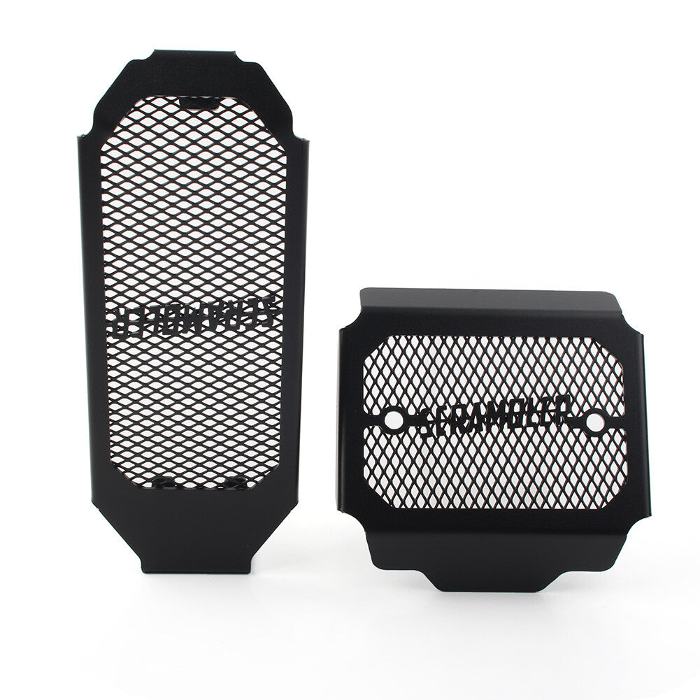 Radiator Oil Cooler Grille+Rectifier Guard Cover for Ducati Scrambler 400 800