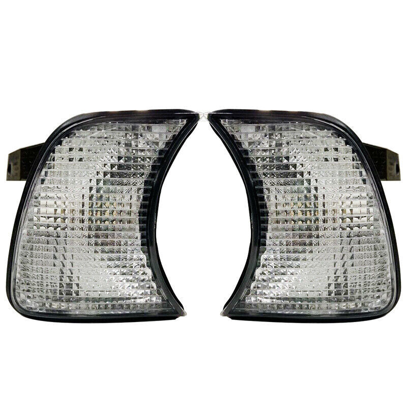 1. Dual transparent corner turn signal lights suitable for BMW 5 Series E34 (1989-1995-)