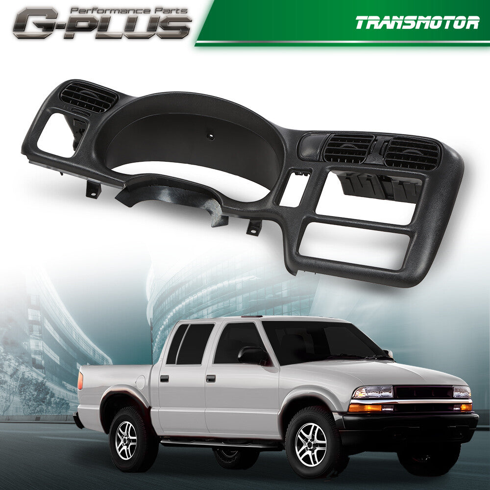 Black DASH BEZEL double DIN suit jacket for 1998-2004 for Chevrolet S-10 JMGO SONOMA