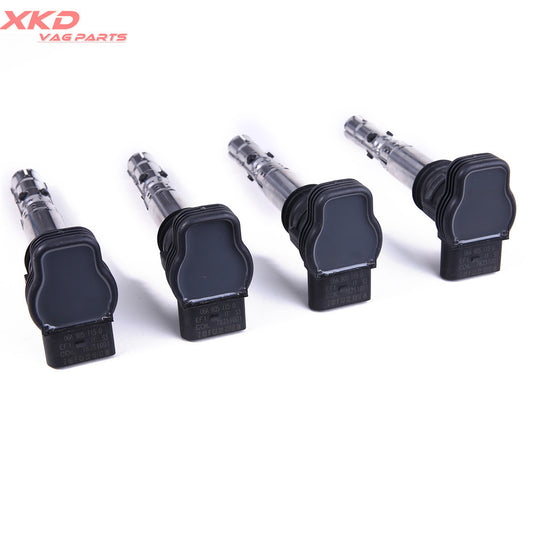 1.8T 4-piece ignition coil kit suitable for Volkswagen for Jetta , for Golf , for Passat , Beetle, for Audi A4, A6, TT