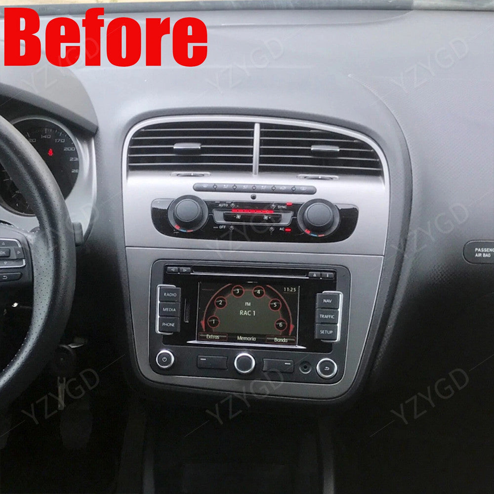 for SEAT Altea 2009-2015 Stereo Apple Carplay Car Radio GPS Multimedia Screen BT