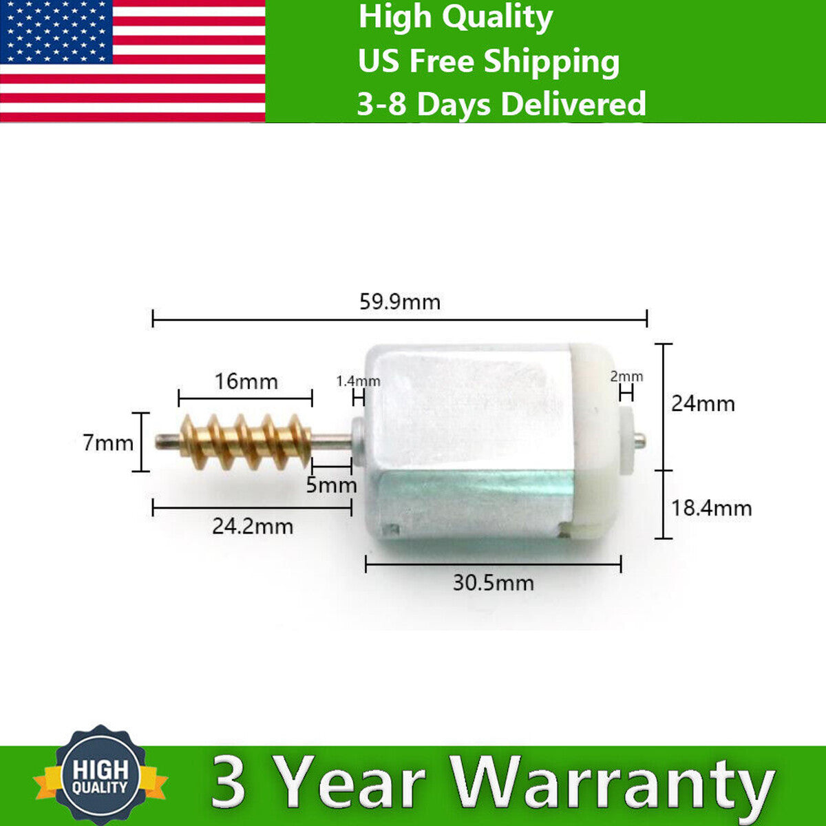 Power Door Lock Actuator Motor Repair for Mercedes-Benz ML-Class ML320 ML350 US
