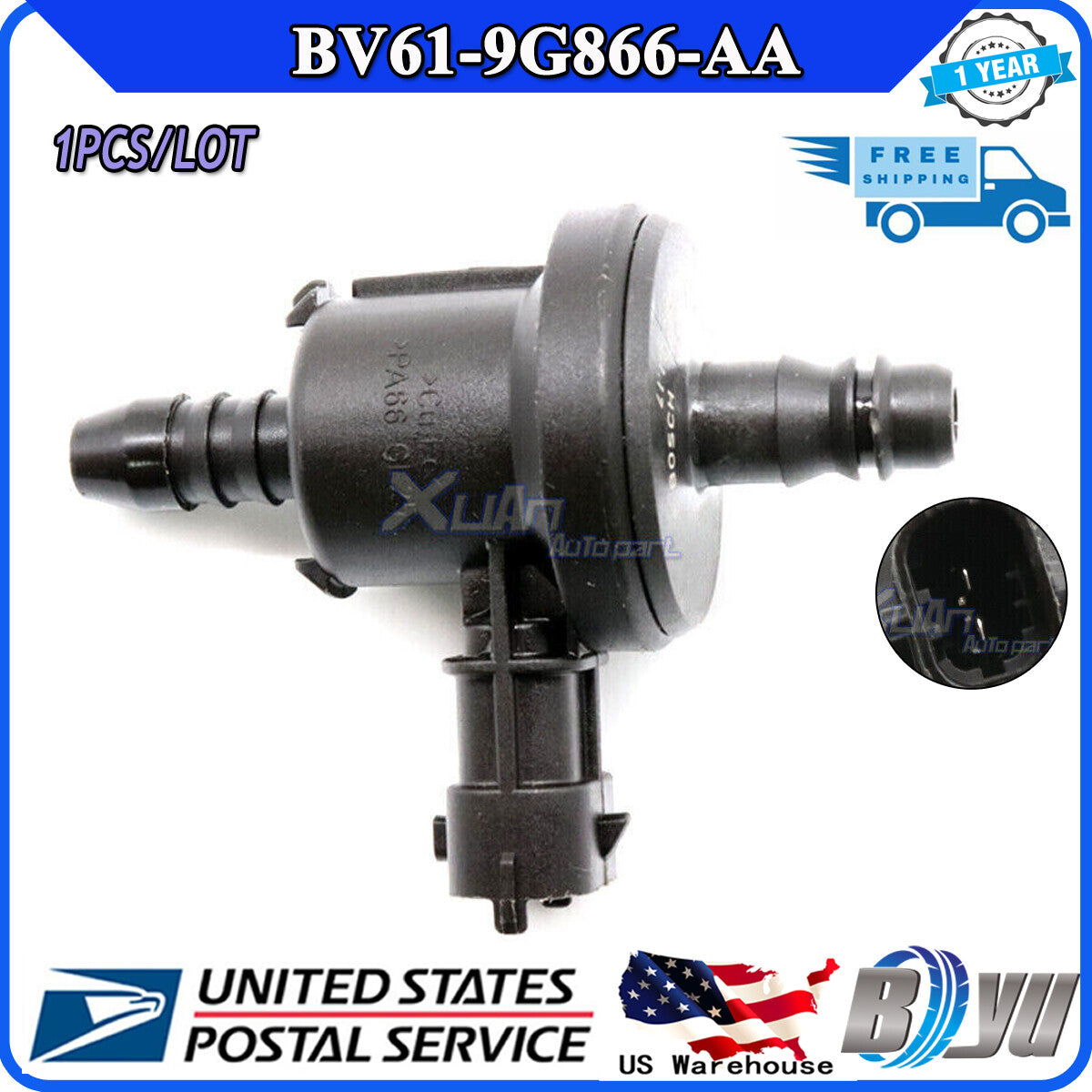 BV61-9G866-AA new Vacuum Valve Purification Solenoid Valve Suitable for 2012-2018 for Ford 0280142500