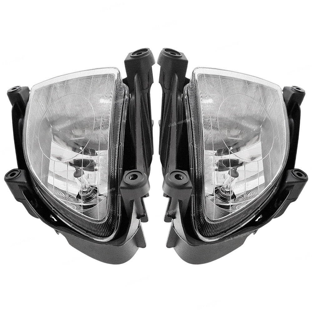 2x Bumper Fog Lamp Right+Left Side Clear Lens for Kia Sportage 2006 2007 2008