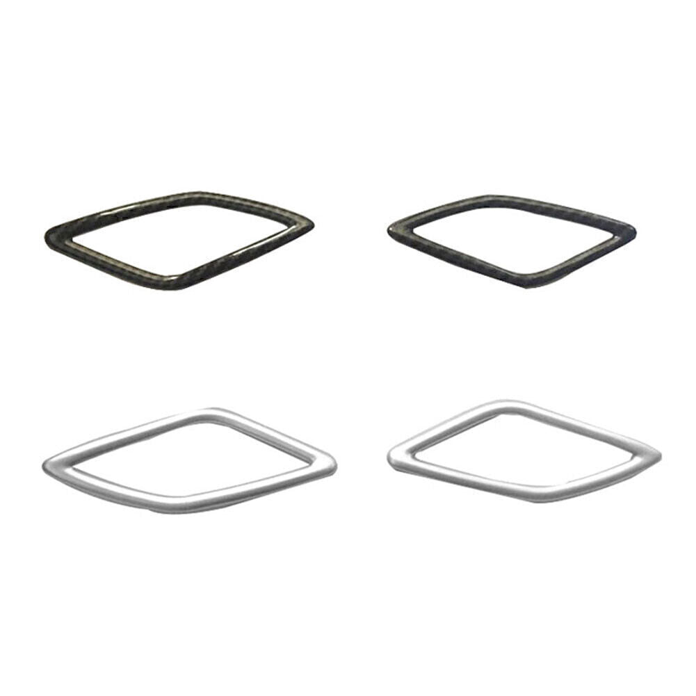 Car Inner A-Pillar Speaker decor Cover Trim Fit for Volvo XC40 18-2020 Matte Silver