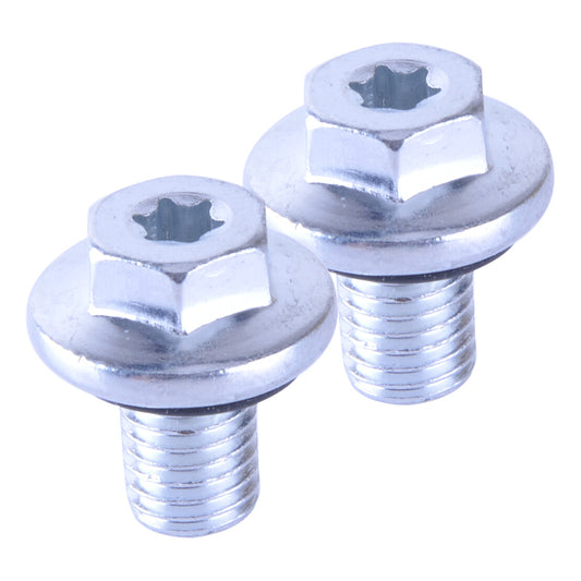 Fit for GMC for Buick for Chevrolet 2pcs Engine Oil Drain Plug Bolt Gasket 55577568
