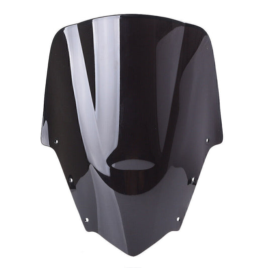 Windscreen Windshield Black ABS Plastic Fit for Yamaha FZ1S 2006-2011 Motorcycle