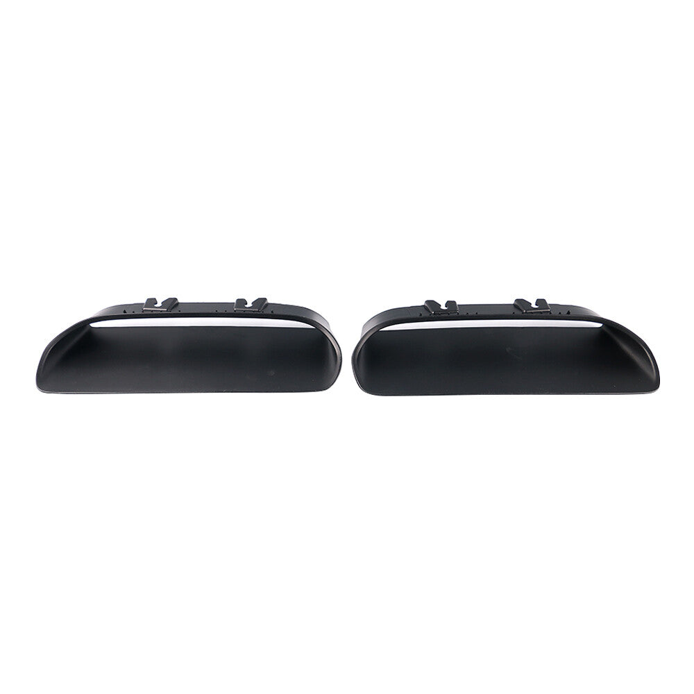 Fits for Challenger 2019-2020 2Pcs Left Right Side Hood Bezels Black