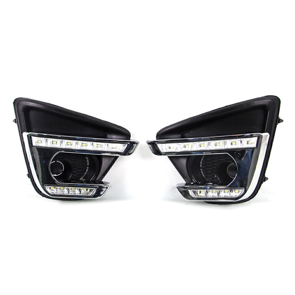 LED Daytime Running Light DRL Amber White Lamp Indicator for Mazda CX-5 2013-16