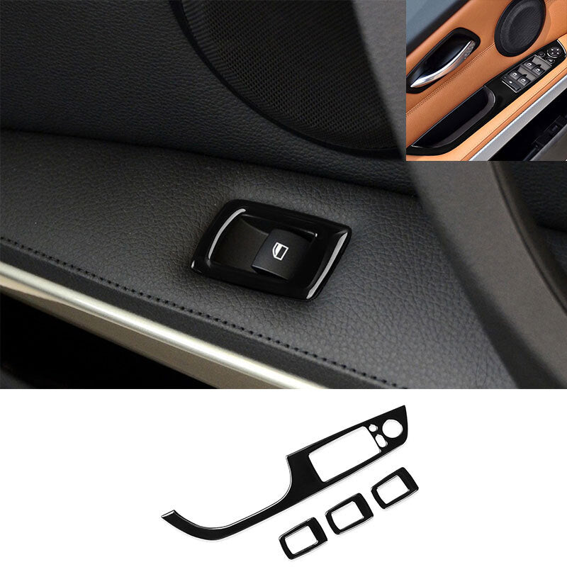 Sleek black door trim for BMW 3 Series E90, E92, E93 (2005-2012)