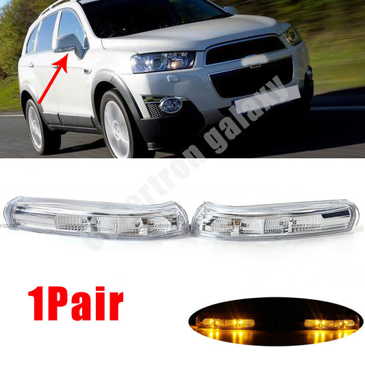 A pair of rearview turn signal mirror lights for Chevrolet Captiva 2007 - 2016