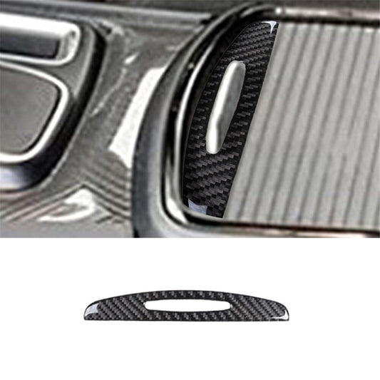 Central Control Cup Holder Trim Cover Carbon Fiber for Chrysler 300 2015-2017