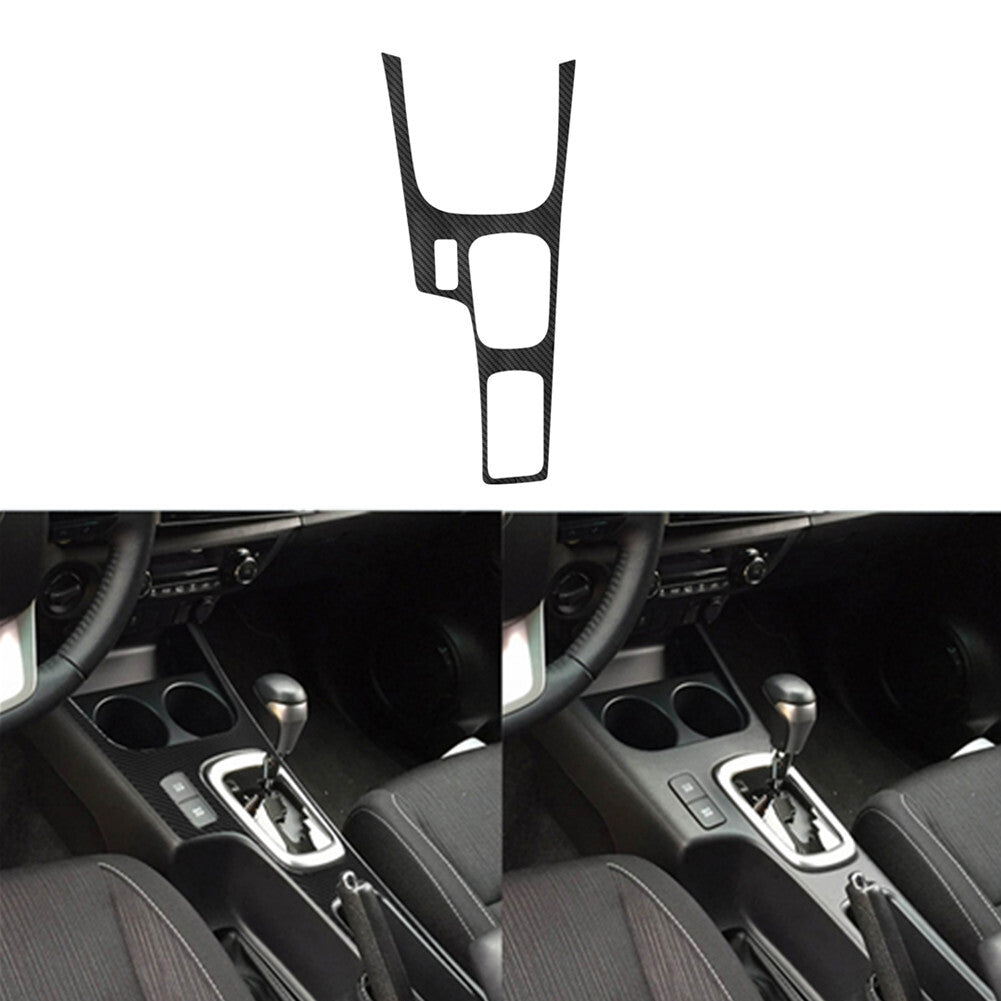 Carbon Fiber Automatic Gear Shift Frame Cover Trim for Toyota Hilux 2015-2021