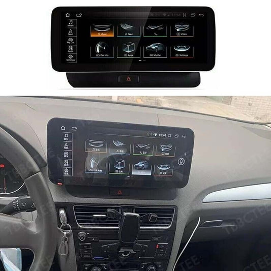 for AUDI Q5 8R Multimedia carpaly WIFI 12.3 Android GPS Navigation 4G 4+64