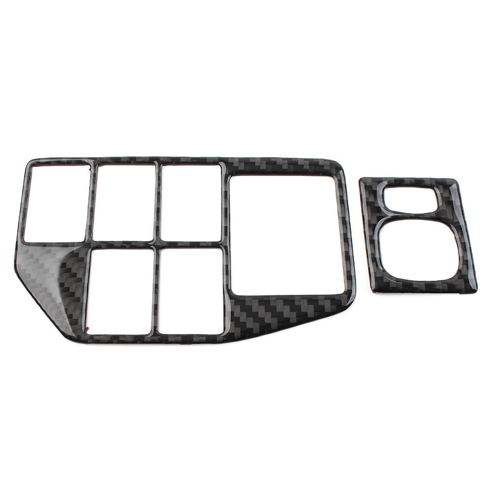 RHD Car Headlight Lamp Switch Button Trim Frame Cover for Toyota Prius 2012-2015