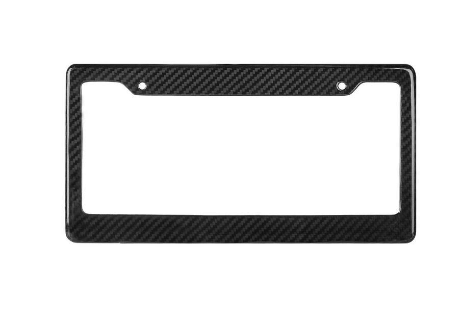 Car license plate frame cover rear carbon fiber wide roof suitable for Ram