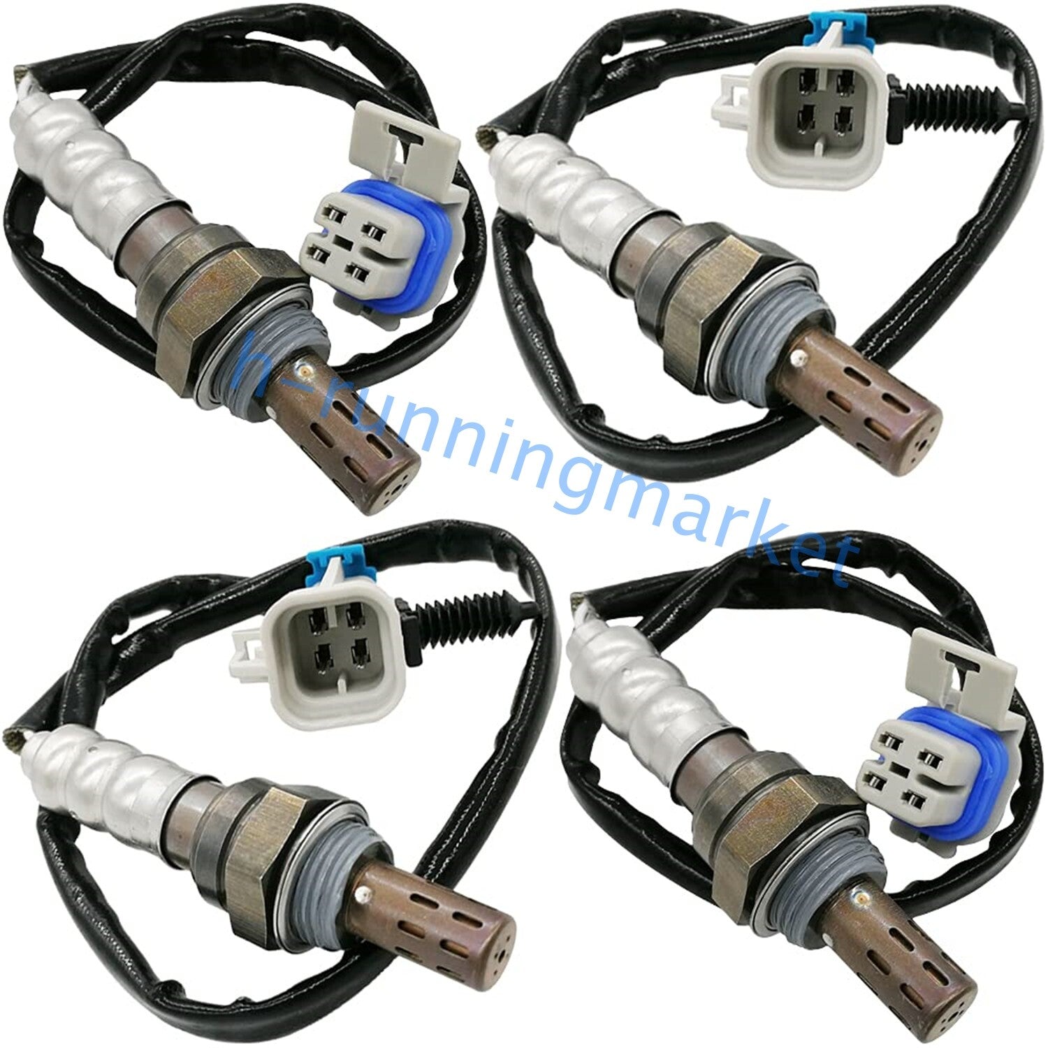 1set Oxygen O2 Sensor Up Down 234-4256 For 2008-2013 for Sierra 1500 V8 4.8L 5.3L