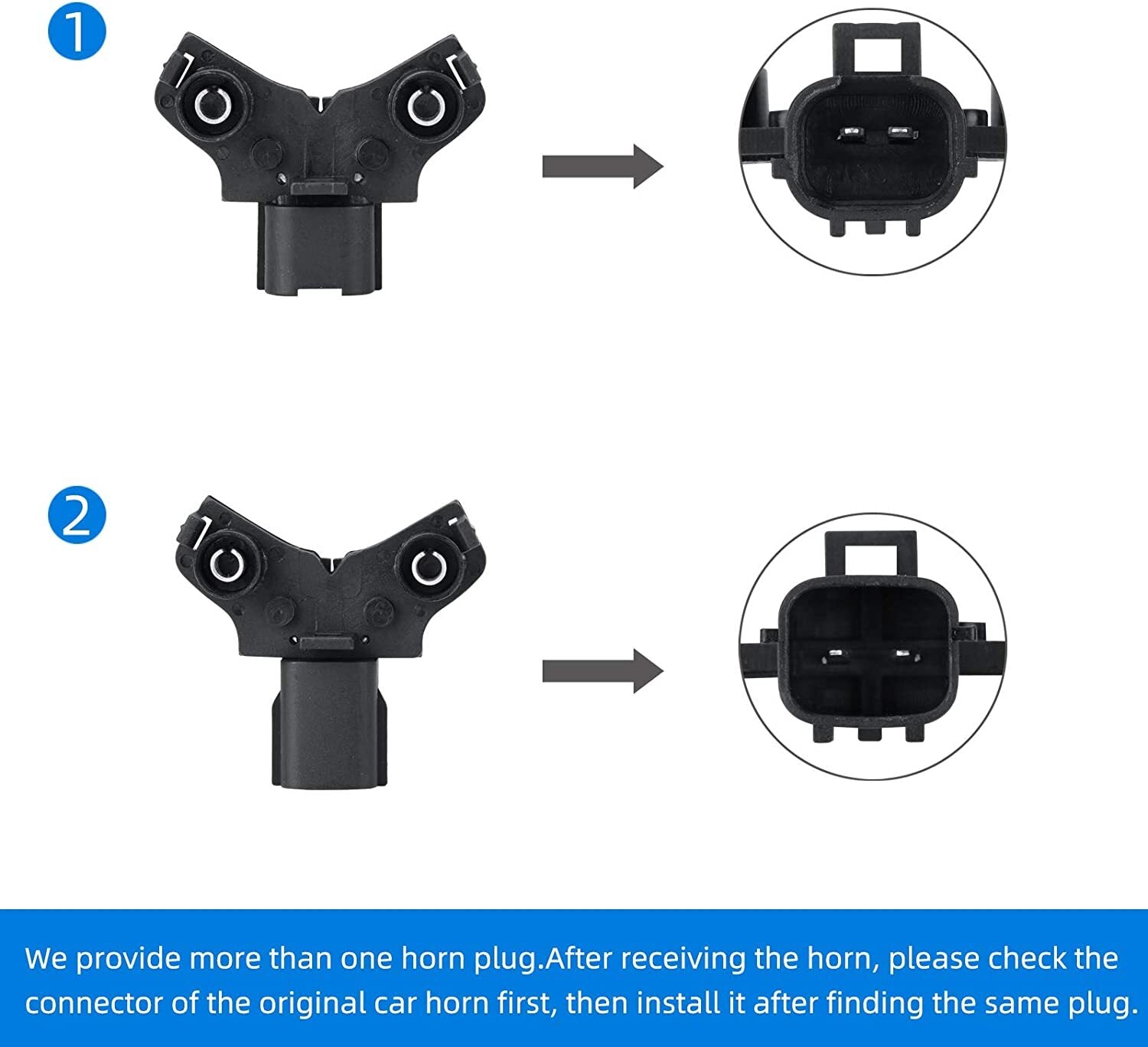 for Hyundai Azera Sonata for Veloster for Elantra Accent Venue Kona i10 12v Eletric Horn