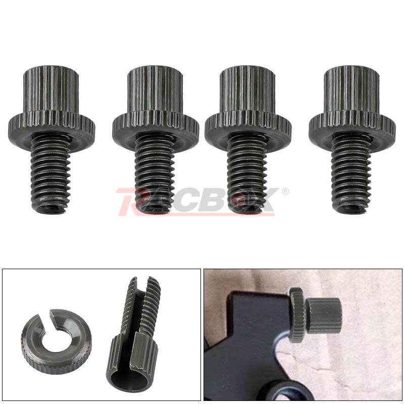 4x Universal 8mm Brake Clutch Cable Adjuster Nuts Bolts For Motorcycle ATV