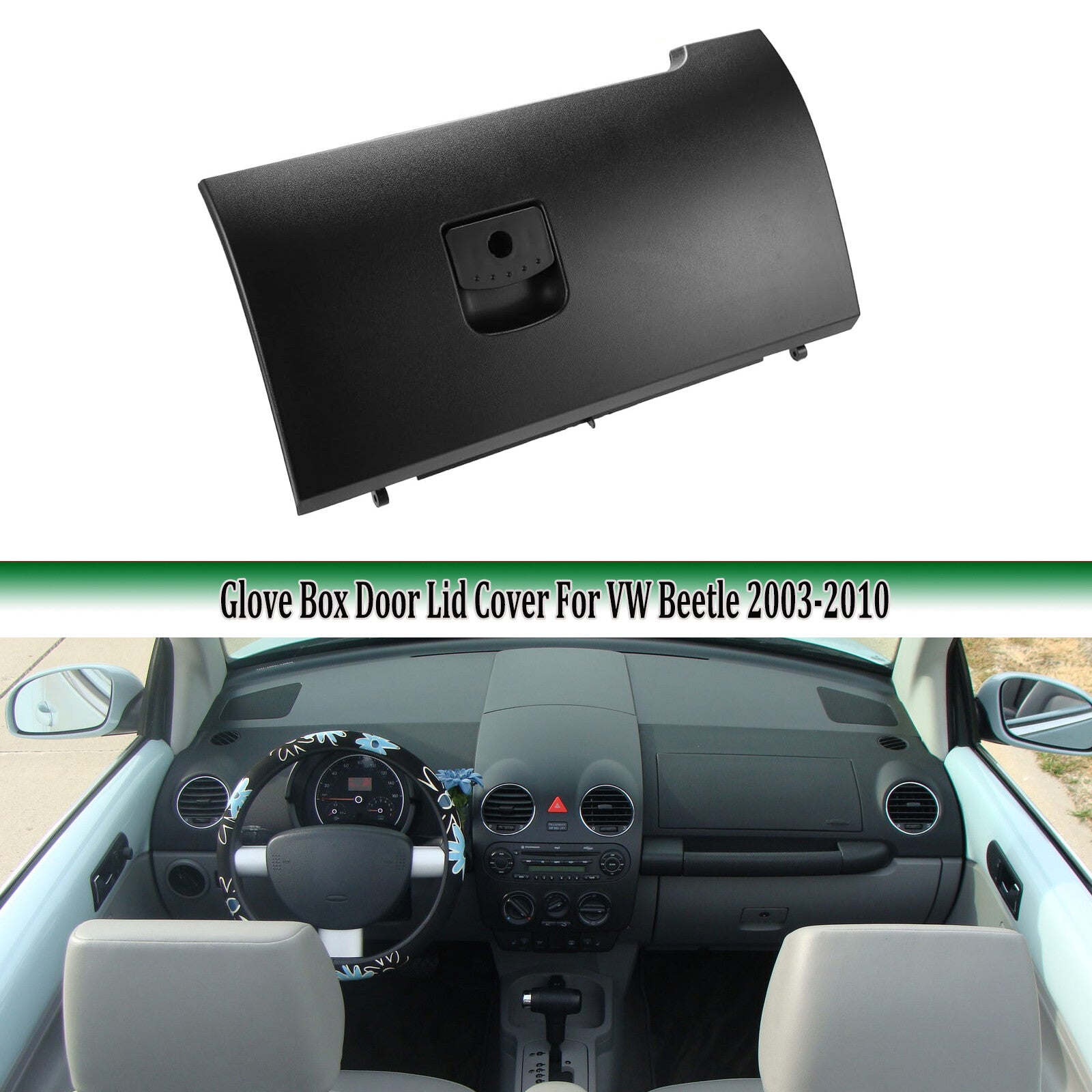 LHD Dash Glove Box Door Cover 1C1880247R for Volkswagen Beetle 2003 - 2010