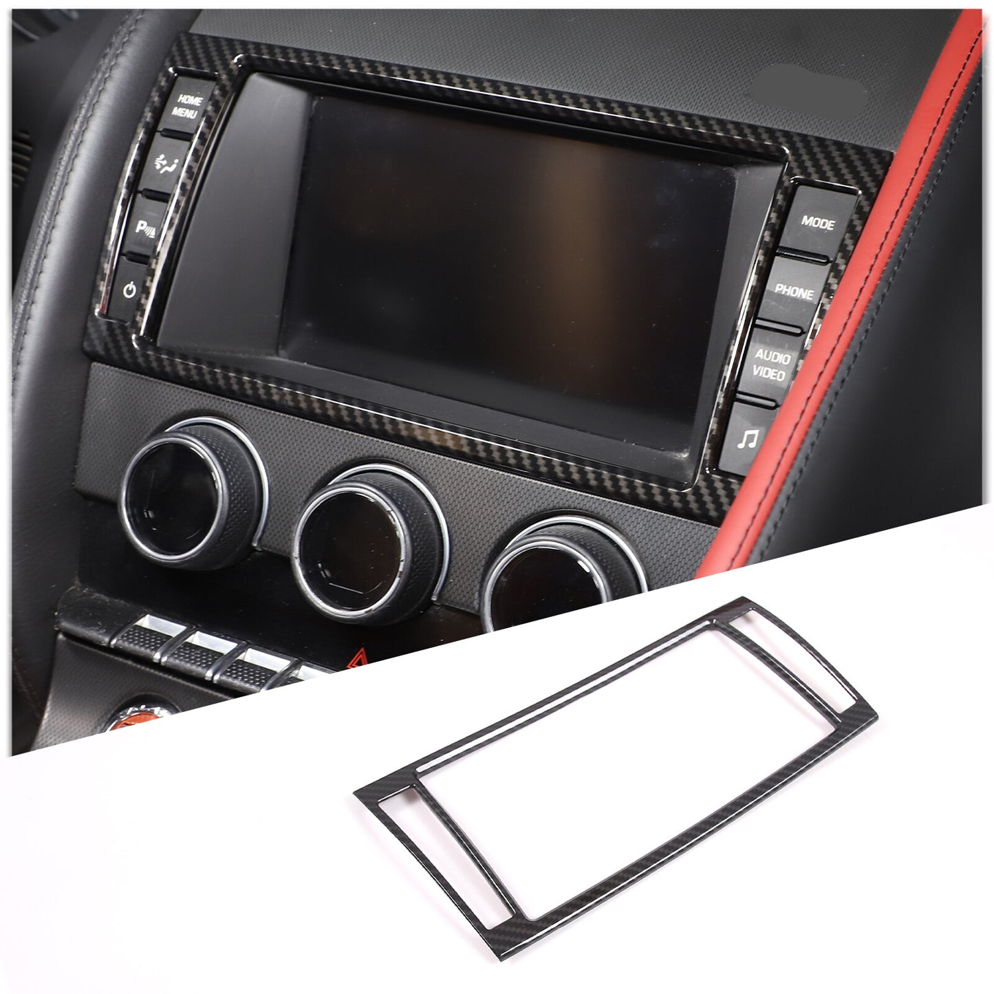 Oak interior gearshift cover trim for Toyota Tundra Sequoia 2022-23 USA