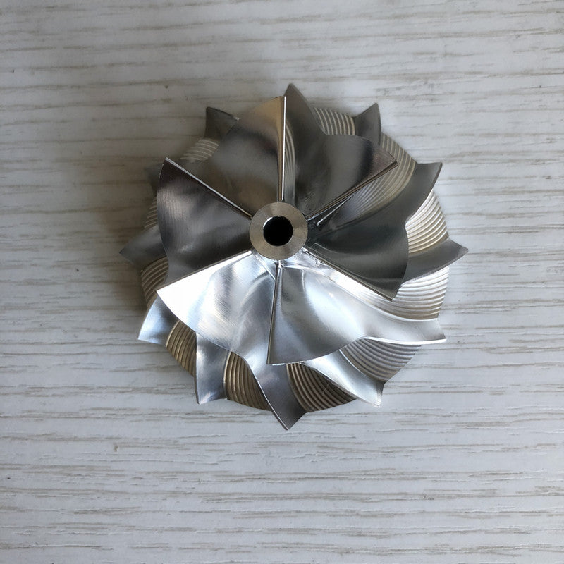TD04HL 6+6 Blade 45.00/64.89 mm High-Performance Turbine Billet Compressor Wheel