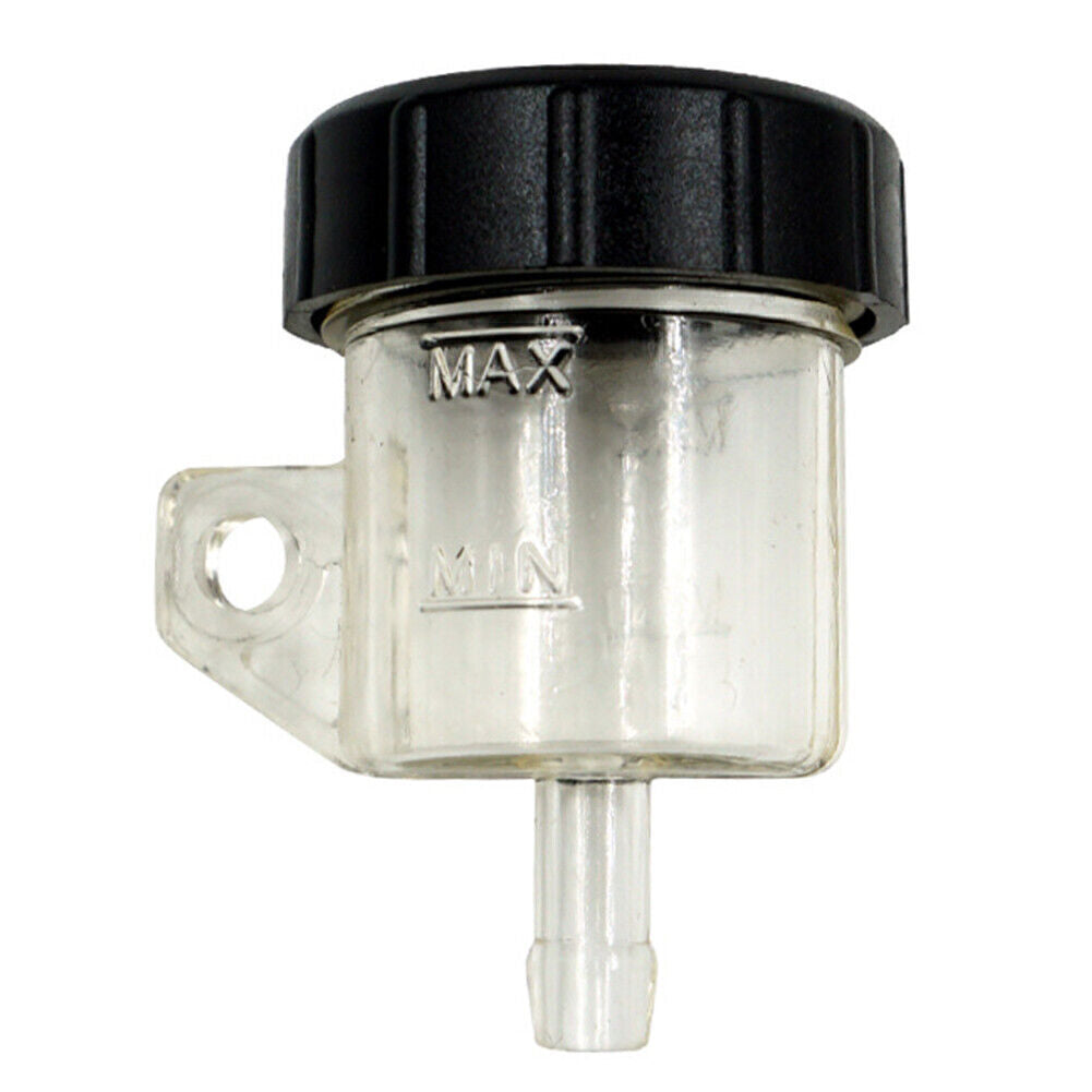 Front Brake Clutch Tank Cylinder Fluid Oil Reservoir Cup Universal Motor CLEAR