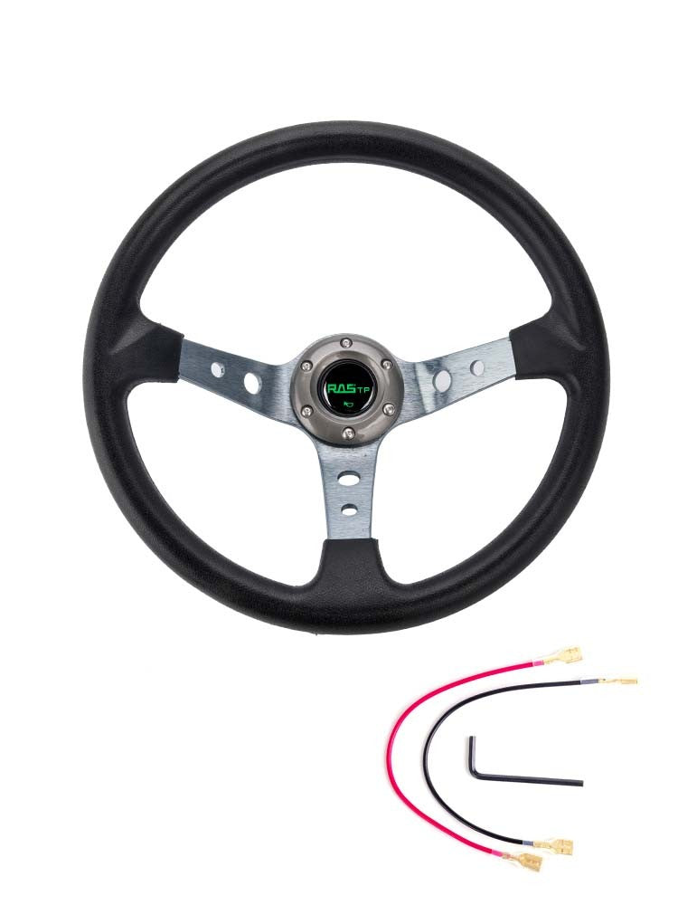 9.5cm 14inch 350mm Deep Dish Drifting Racing Steering Wheel Racing Car
