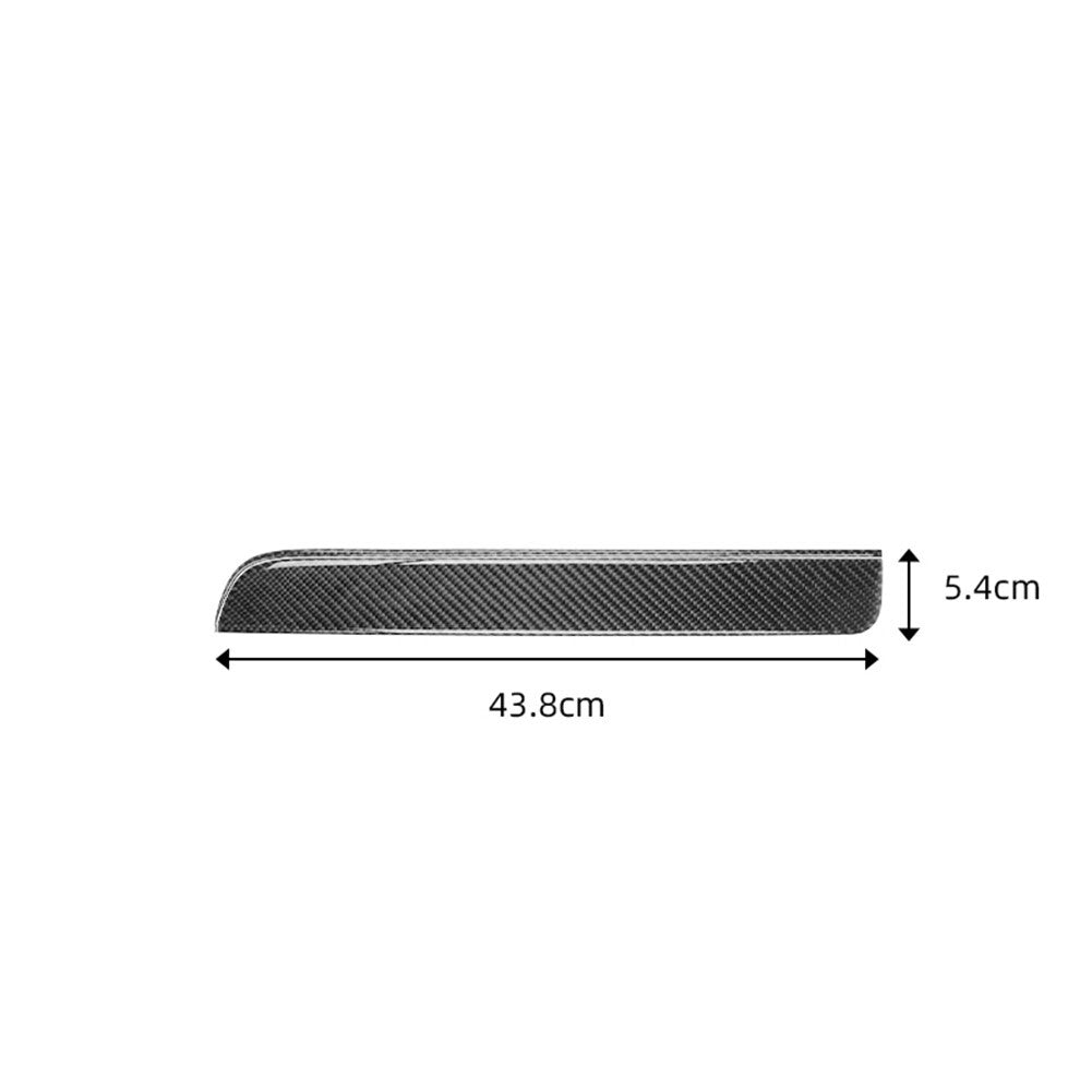 Carbon Fiber Passenger Dashboard Cover Trim for Volkswagen for Jetta Sedan 7.29