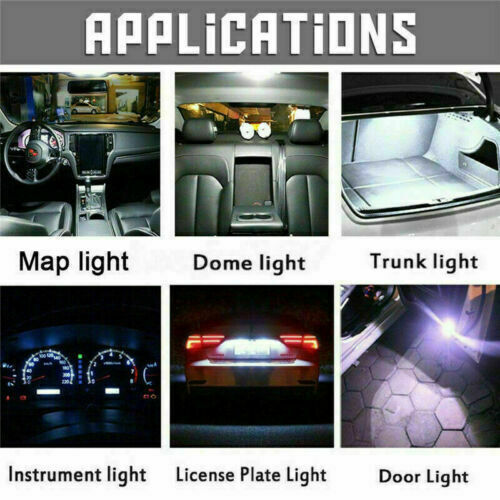 SMD LED Interior Lighting Complete Set for Audi for A6 C6 4F Avant 17-Piece