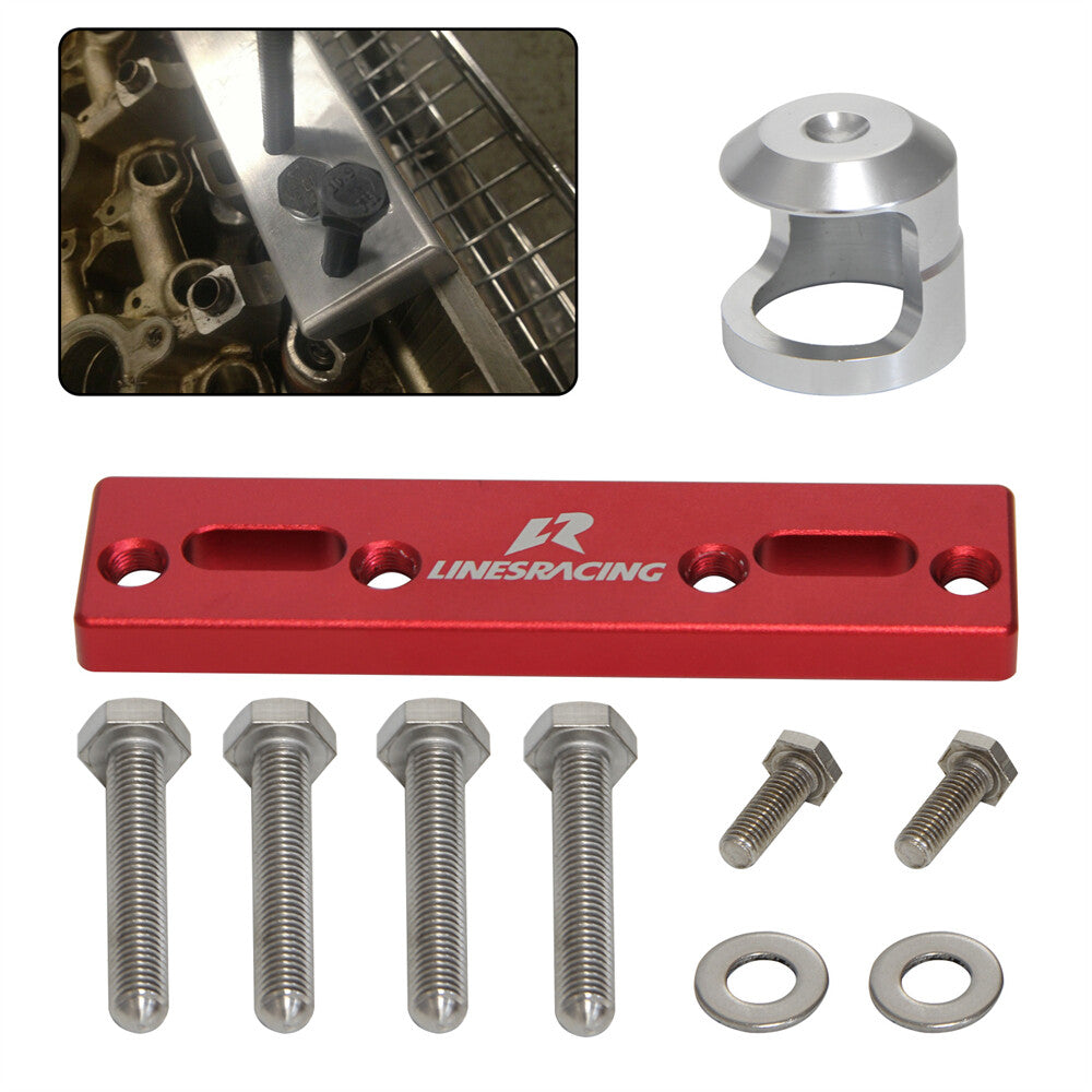 Valve Spring Compressor Tool for Mitsubishi DSM Eclipse Talon EVO8 EVO9 4G63 Red
