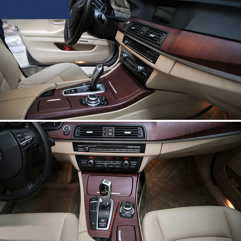 DIY Car Interior Design Wood Texture Grain Vinyl Packaging Stickers/Decals