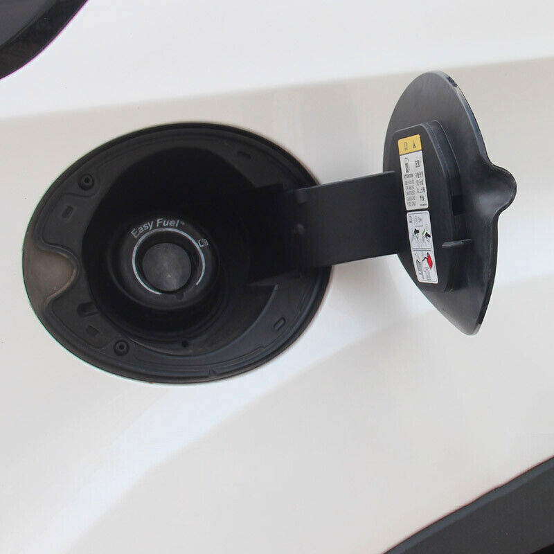 Carbon Fiber Plastic Door Fuel Gas Cap Tank Cover Trim for Ford Escape 2013-19
