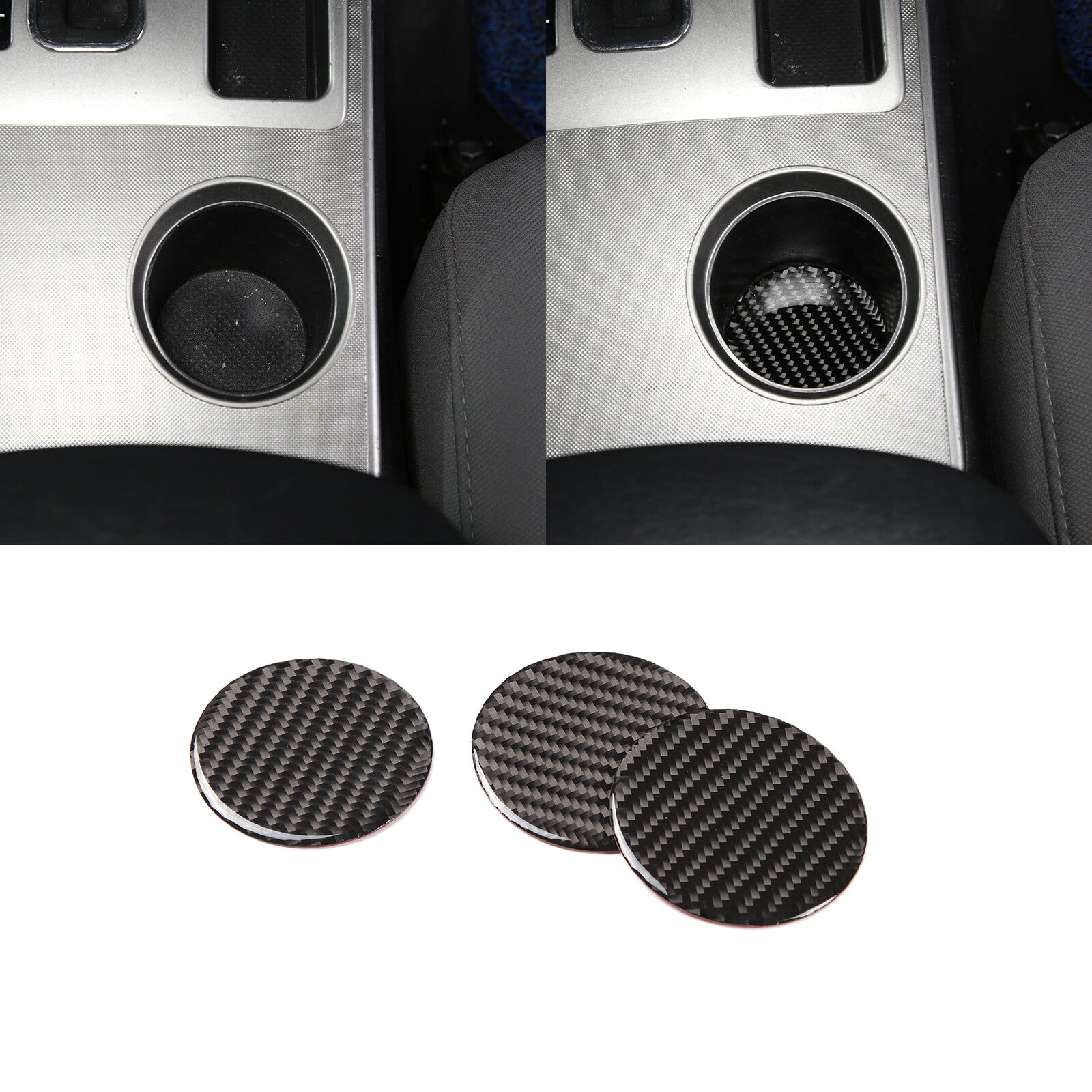 Carbon fiber interior console gearbox frame trim cover for Alfa Romeo for Stelvio 17-19