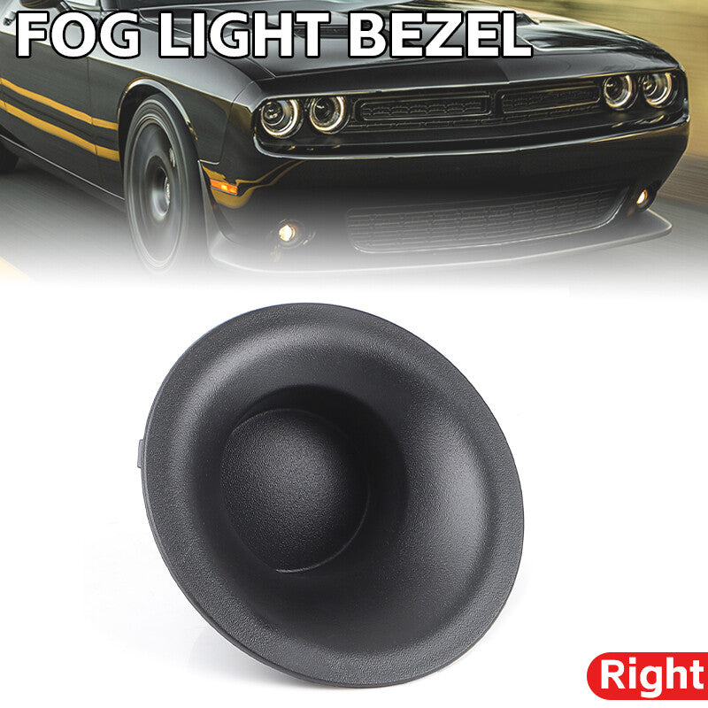 1x Right Side Fog Light Front Bumper Lamp Cover for Dodge for Challenger 2015-2022