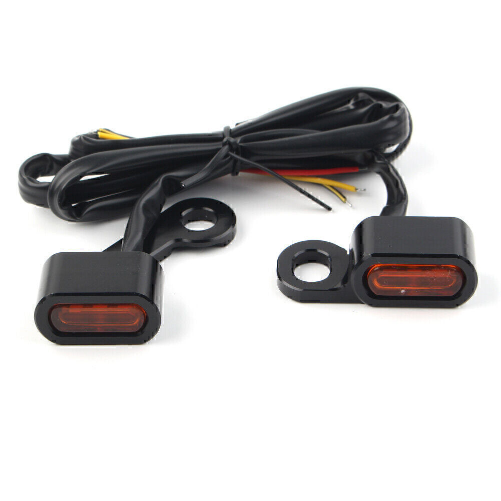 for Harley Motor Sequential LED Turn Signals Flowing for Mini Handlebar Light UK