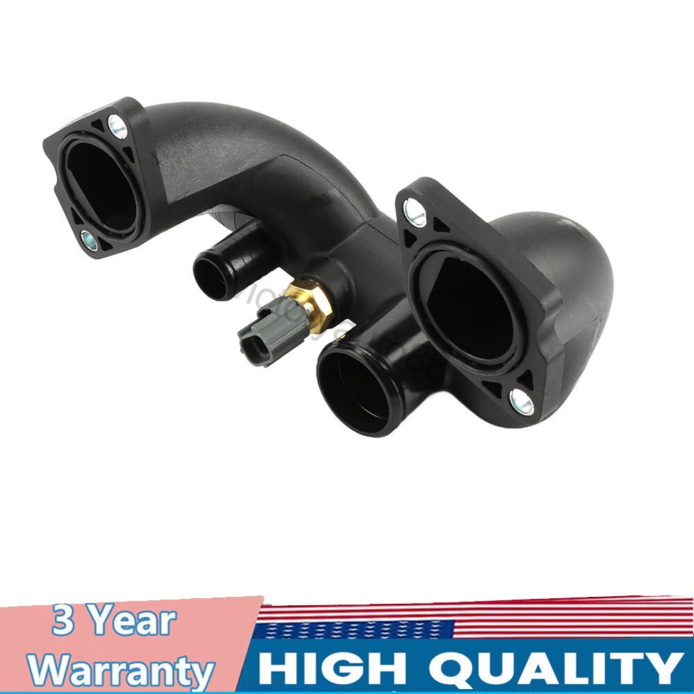 1-pack of thermostat cover, socket, and piping with sensor for Jaguar XK8, XJR, XJ8 4.0L. LNA1600AA