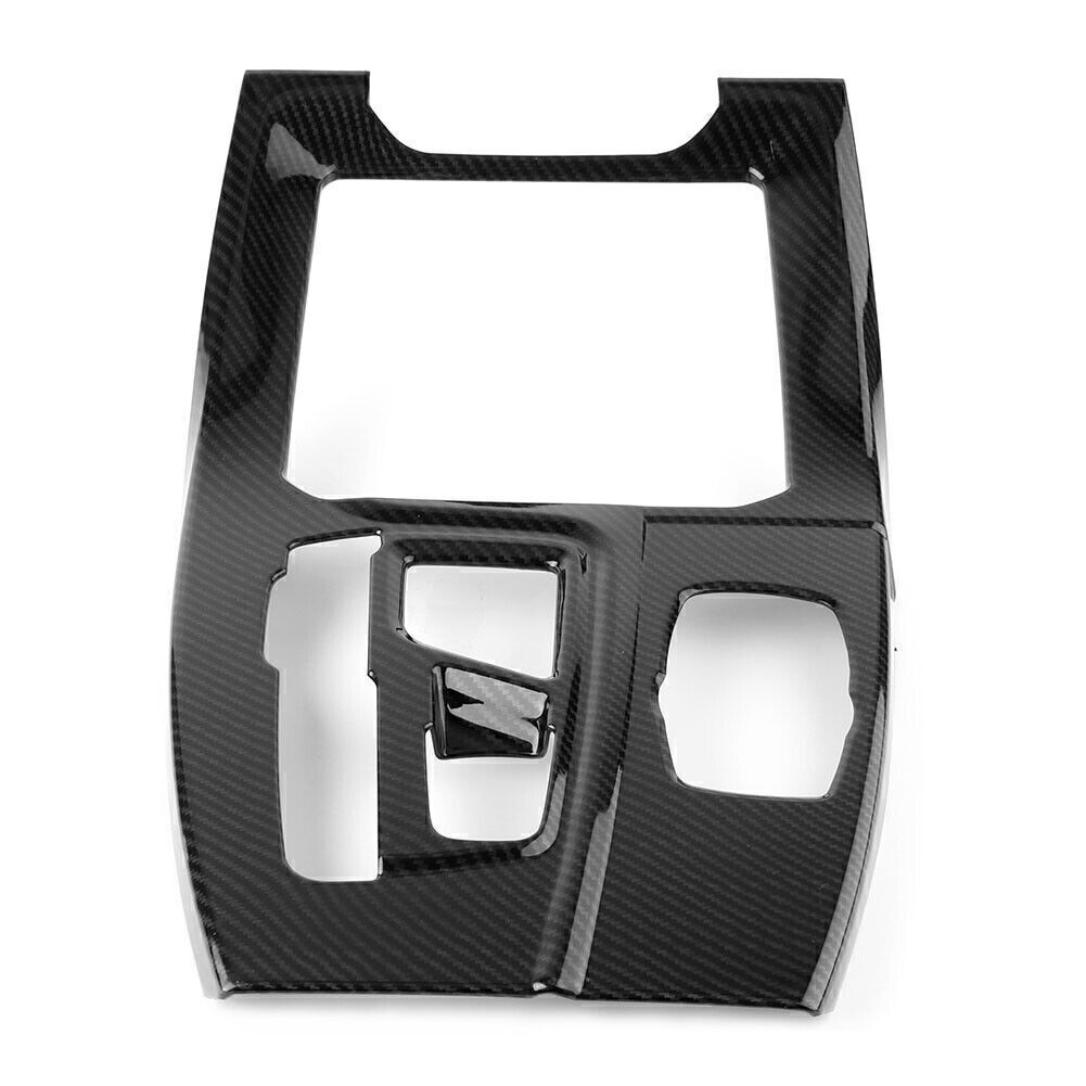 Gear Position Panel Decorative Cover Trim Carbon Fiber Black Fit for BMW X3 G01 2018
