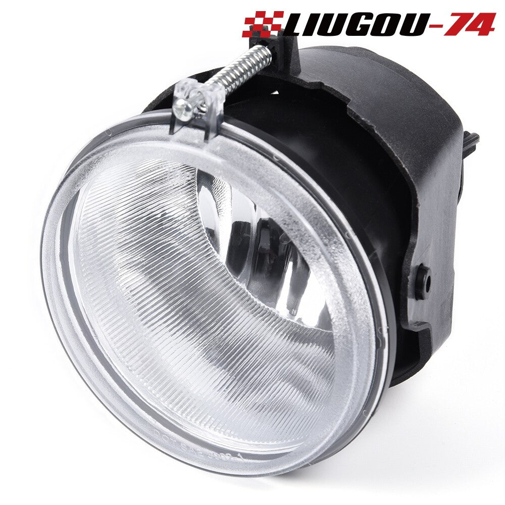 2-pack suitable for Jeep Grand Cherokee 2005-2010 transparent anti-collision fog lights with Blubs LH+RH